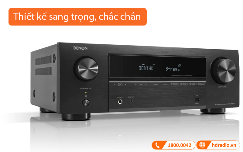 Amply Denon AVR X580BT 