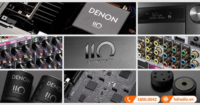Amply Denon AVC-A110 là mẫu amply xem phim