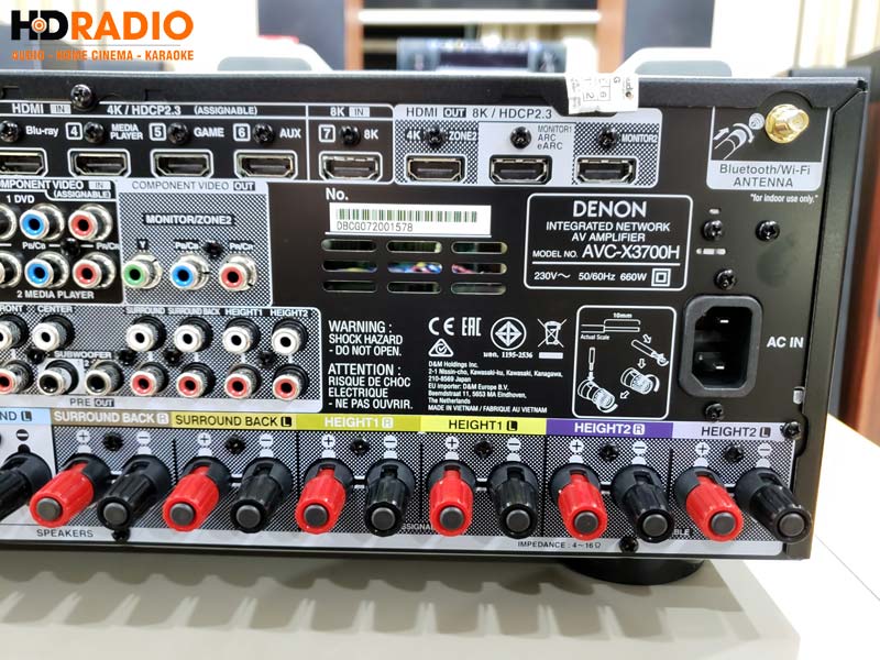 Amply Denon AVC-X3700H