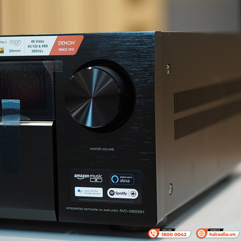 Amply Denon AVC X8500HA, 13.2 Kênh, 150W/CH, 8K, Bluetooth-9