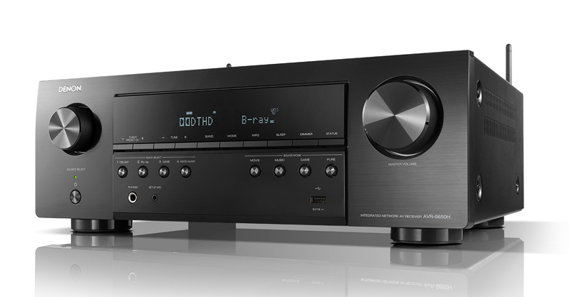 Amply Denon AVR-S650H 2