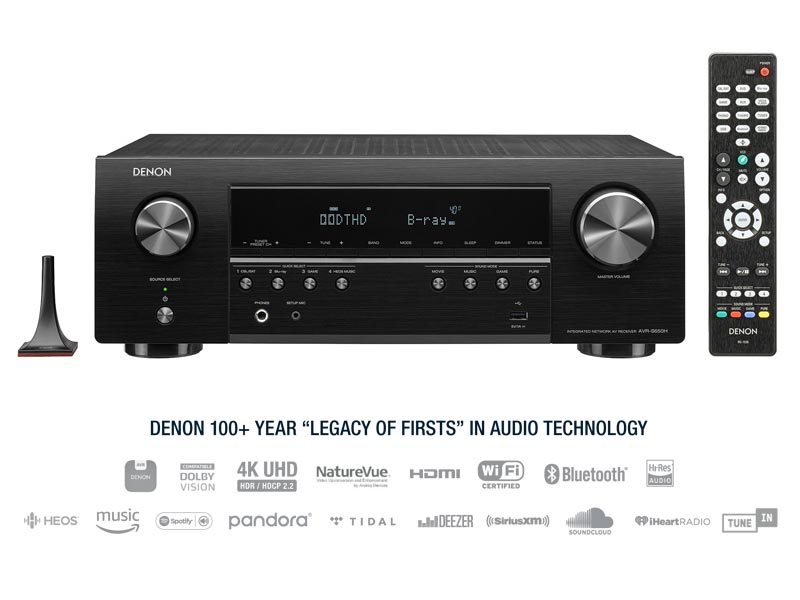 Amply Denon AVR-S650H 1