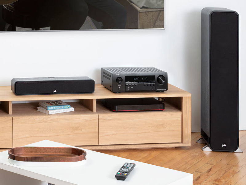 Amply Denon AVR-S650H trong dàn nghe nhạc