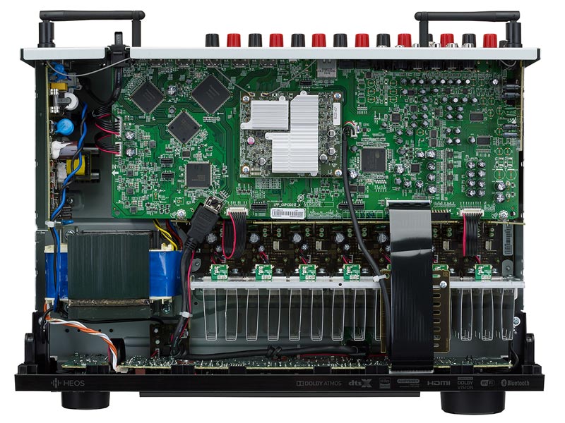 Bên trong Amply Denon AVR-S750H 