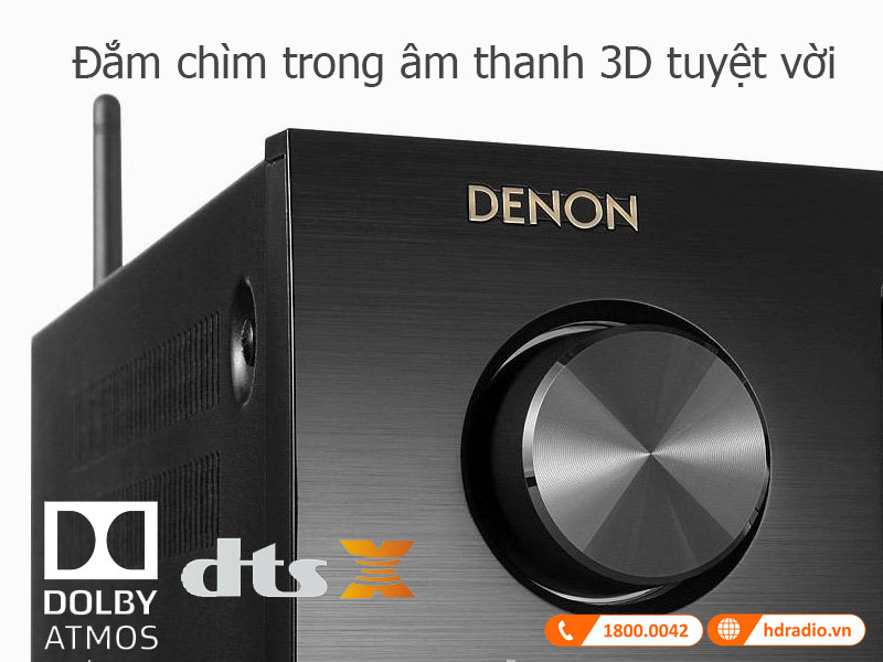 Am thanh Denon AVR-X1600H