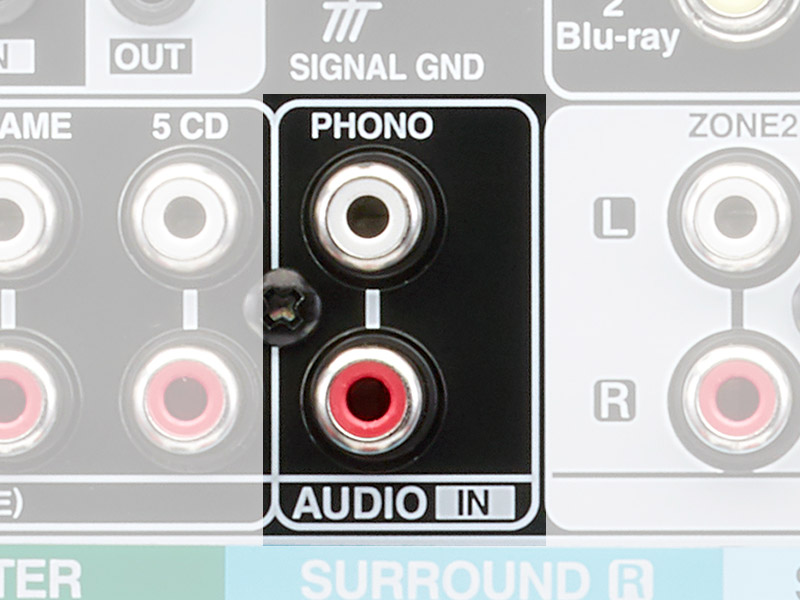 Tích hợp đầu vào phono