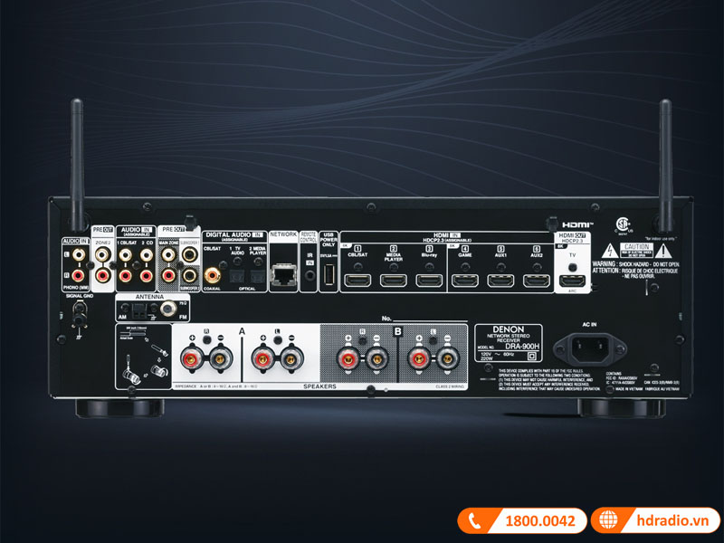 Amply Denon AVR-S670H