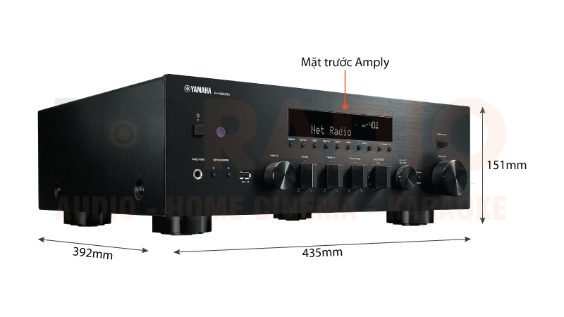 Amply Yamaha R-N600A