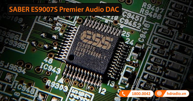 SABER ES9007S Premier Audio DAC