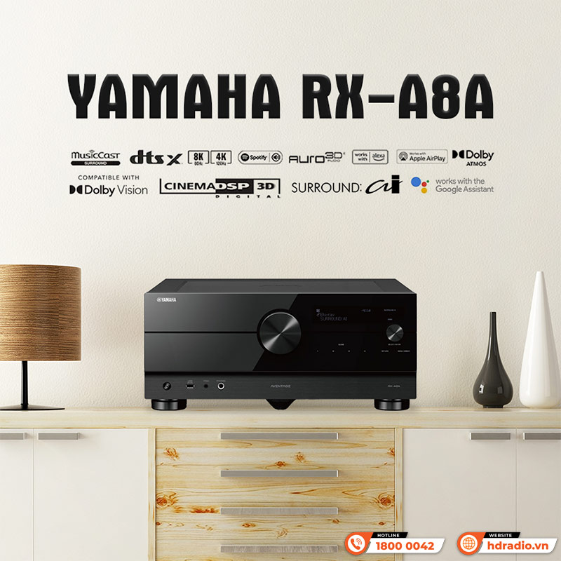 Amply Yamaha RX-A8A