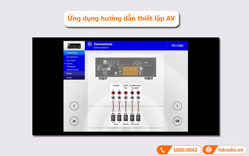 Hướng dẫn thiết lập AV