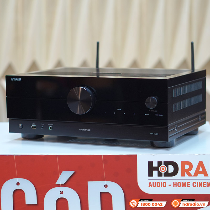Amply Yamaha RX-A2A, 8K, 7.2 Kênh, 100W/CH, Bluetooth-6