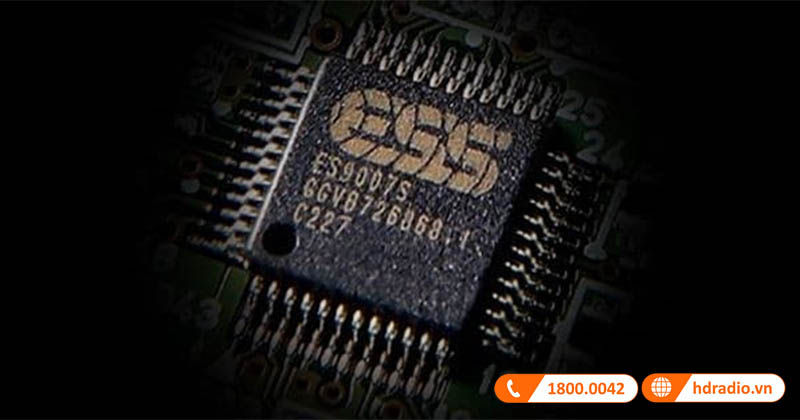 trang bị bộ chuyển đổi ESS D / A 