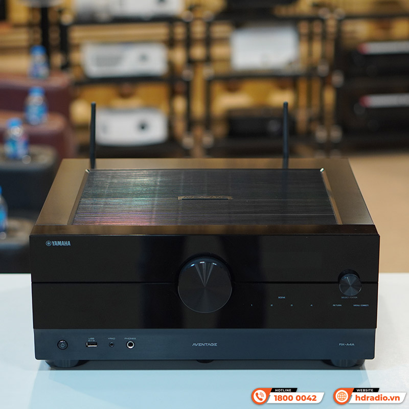 Amply Yamaha RX-A4A, Hỗ Trợ 8K, 7.2 Kênh, 110W/CH, Bluetooth-14