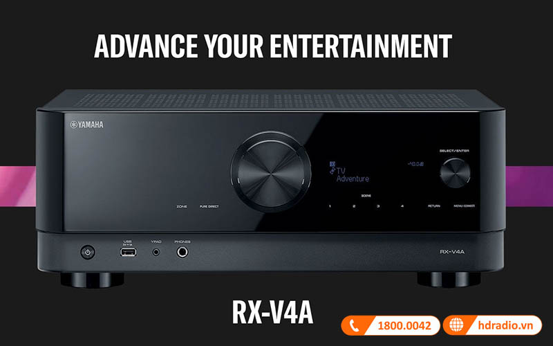 Ampli Yamaha RX V4A