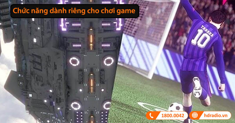 hỗ trợ các chức năng chơi game