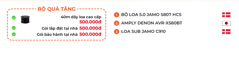 Bộ dàn âm thanh xem phim 5.1 HD-AT03