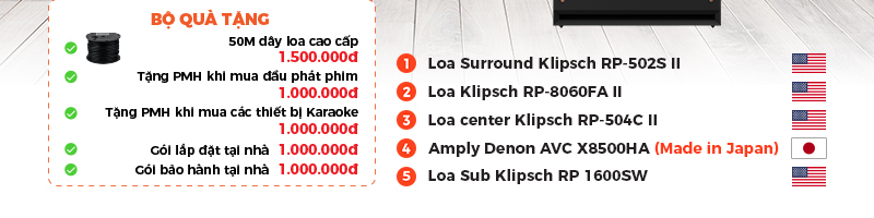 Bộ dàn âm thanh xem phim Dolby Atmos 7.1.2 HD-AT14