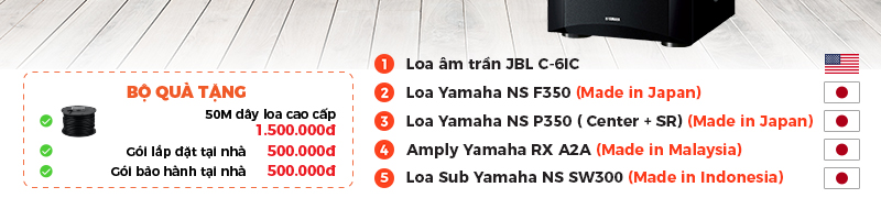 chú thích Bộ dàn âm thanh xem phim Dolby Atmos 5.1.2 HD-AT17