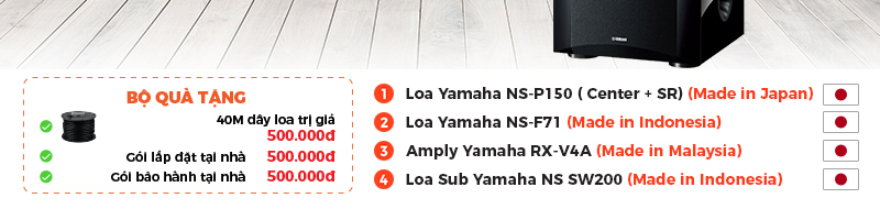 Bộ dàn âm thanh xem phim 5.1 HD-AT18 