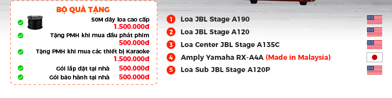 Bộ dàn âm thanh xem phim 7.1 HD-AT20