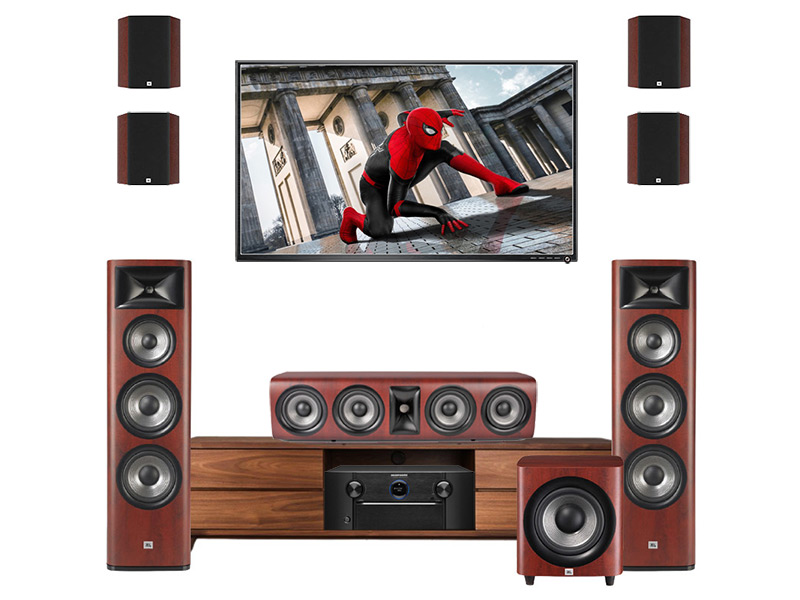  dan am thanh xem phim 7.1 Marantz, JBL AT29