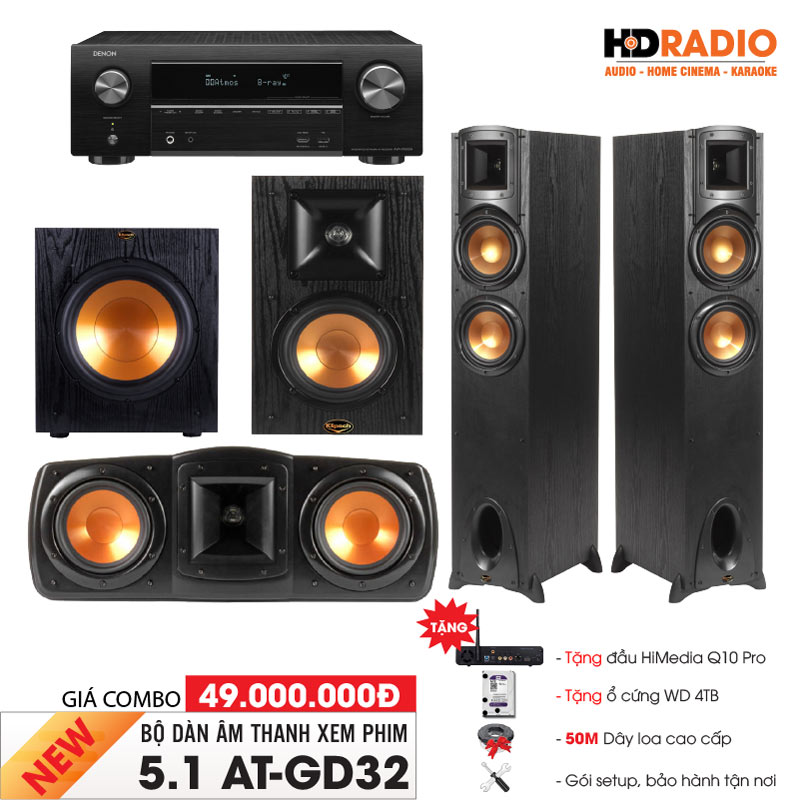 Bộ dàn âm thanh xem phim 5.1 AT-GD32