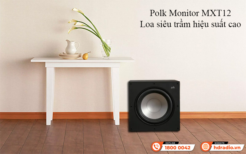 Loa Sub Polk Monitor XT12