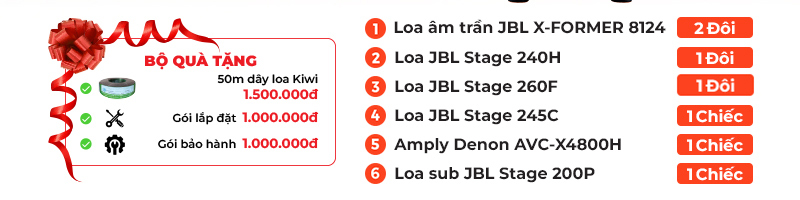 Dàn xem phim 5.1.4 JBL AT46