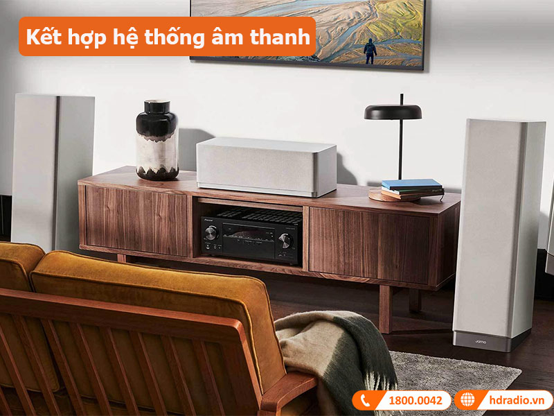 Loa Jamo S7-25F ứng dụng thực tế 