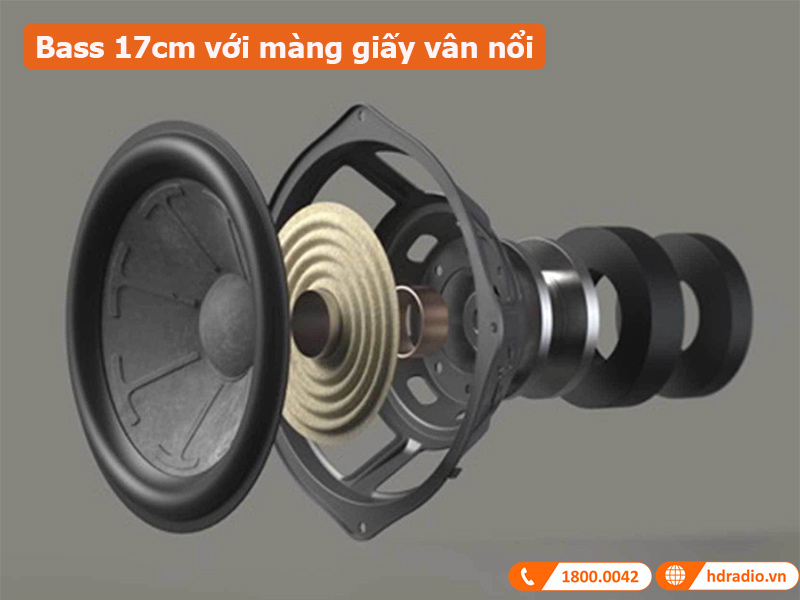 Loa Jamo S7-27F bass