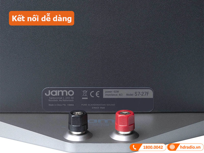 Loa Jamo S7-27F kết nối dễ dàng