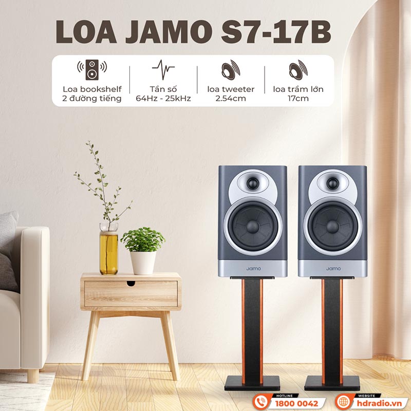 Loa Jamo S7-17B (Maximum output 104.2 dB, Tần số 64Hz - 25kHz)-6
