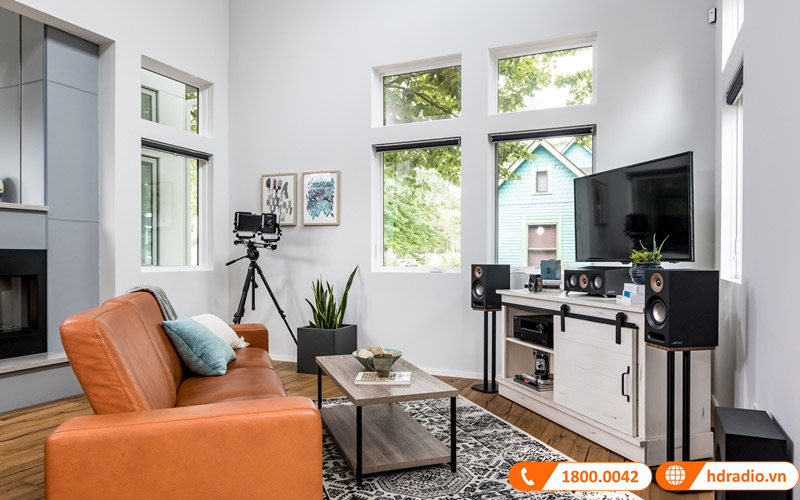 Bộ Loa 5.0 Jamo S803 HCS ứng dụng thực tế 