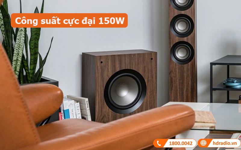 Loa sub Jamo S810 công suất cực đại 150W
