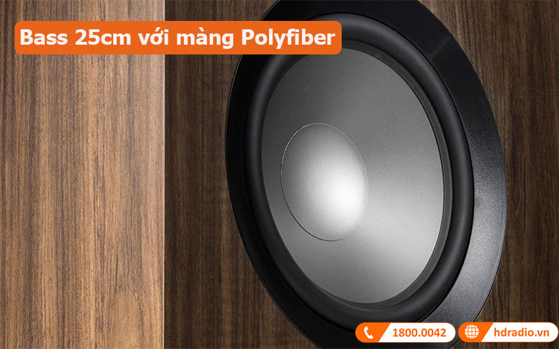 Loa sub Jamo S810 củ loa 25cm màng polyfiber