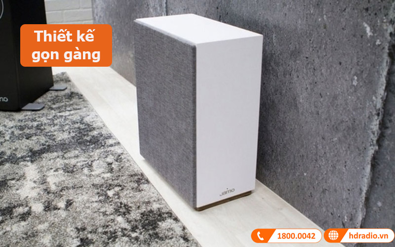 Loa sub Jamo S810 thiết kế gọn gàng