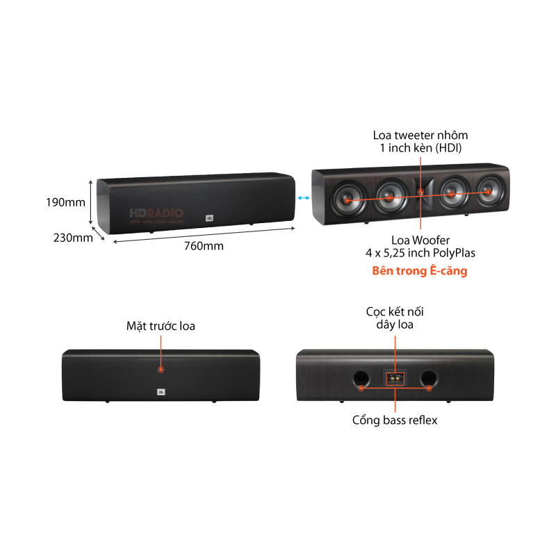 chu thich loa jbl studio 665c