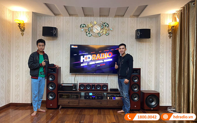 Ảnh công trình loa JBL Studio 665C