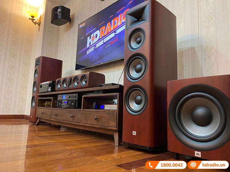 Ảnh công trình loa JBL Studio 665C