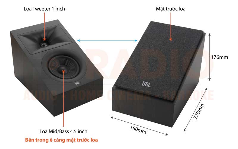 Chú thích Loa JBL Stage 240H