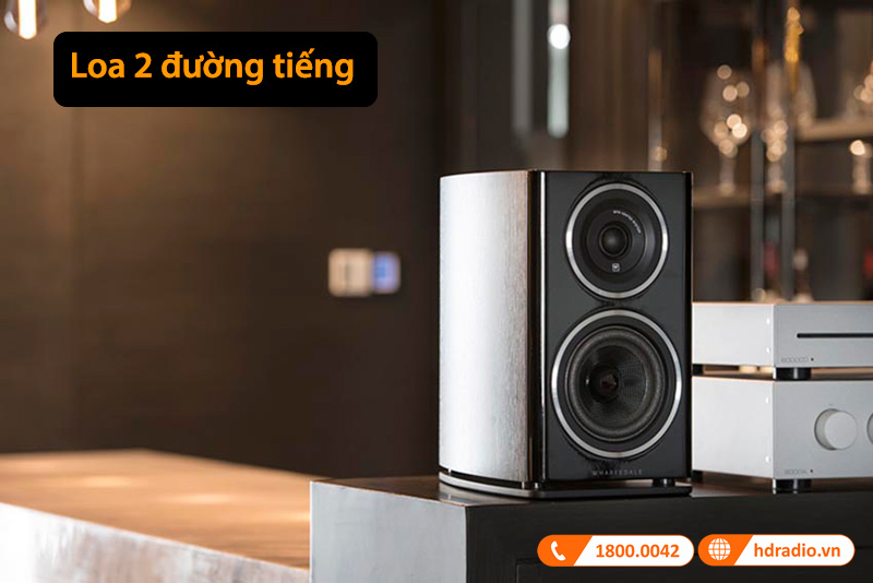 dòng loa 2 đường tiếng