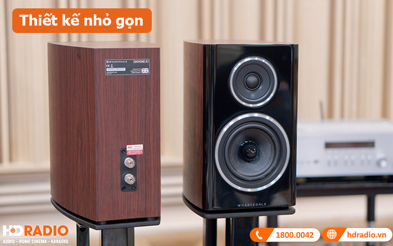 Loa Wharfedale Diamond 11.1 thiết kế nhỏ gọn