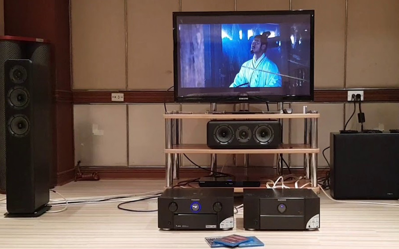 Loa center Wharfedale D300C