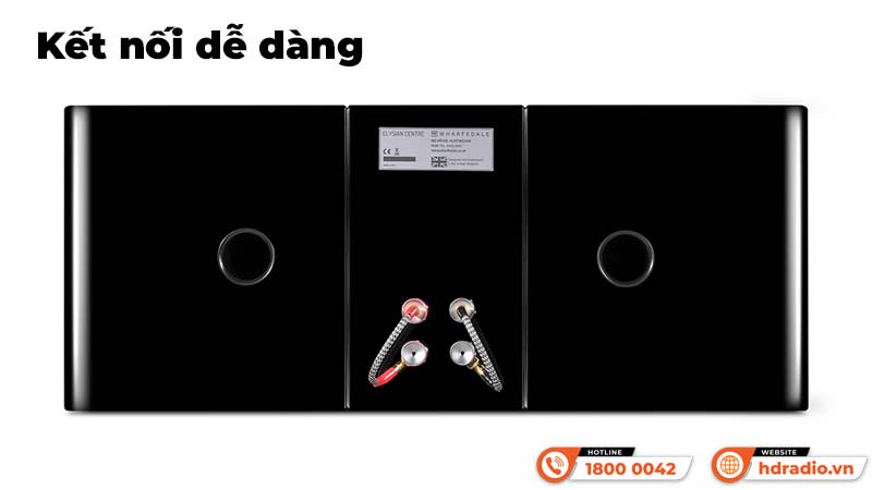 Kết nối Loa Wharfedale Elysian C