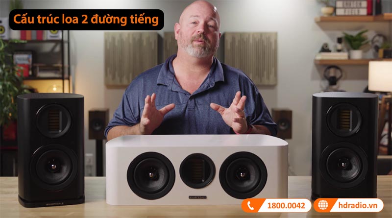 hệ thống loa 2 đường tiếng