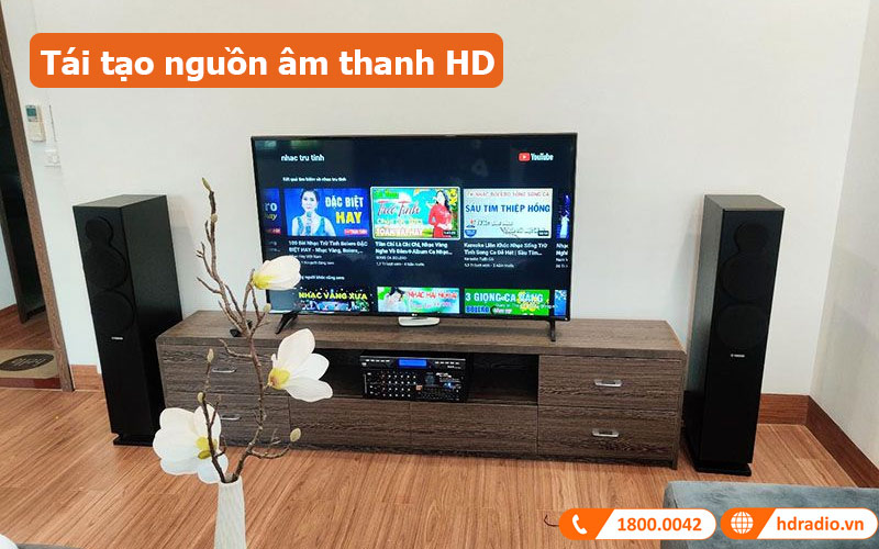 loa Yamaha NS-F150 tái tạo âm thanh HD