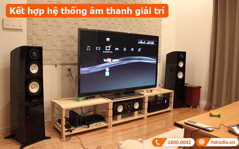 Loa Yamaha NS-F700 ứng dụng thực tế