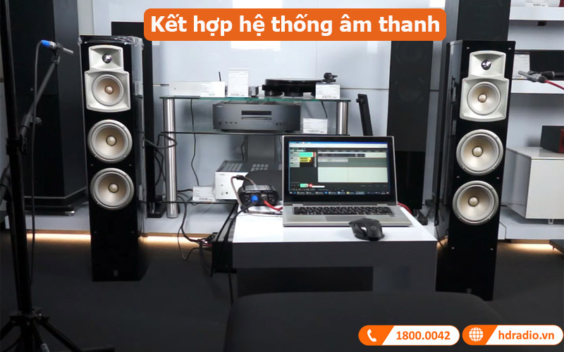 loa Yamaha NS-555 ứng dụng thực tế 