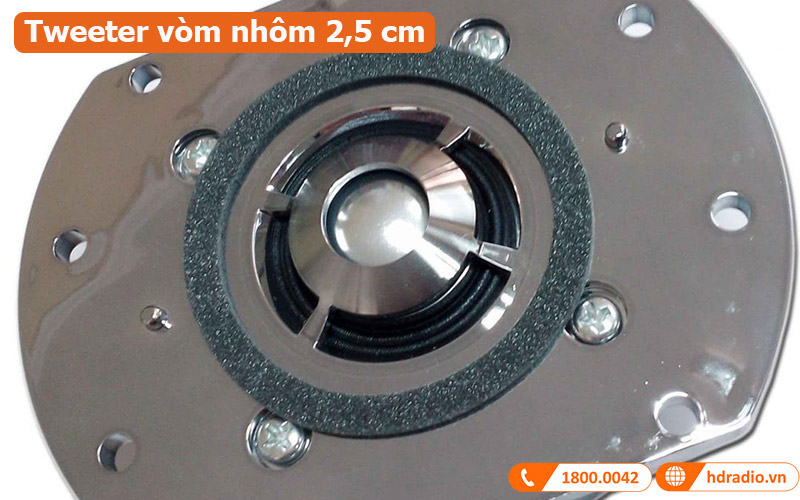 loa Yamaha NS-555 tweeter nhôm 2,5cm